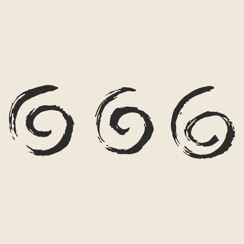 Triple Brush Circles