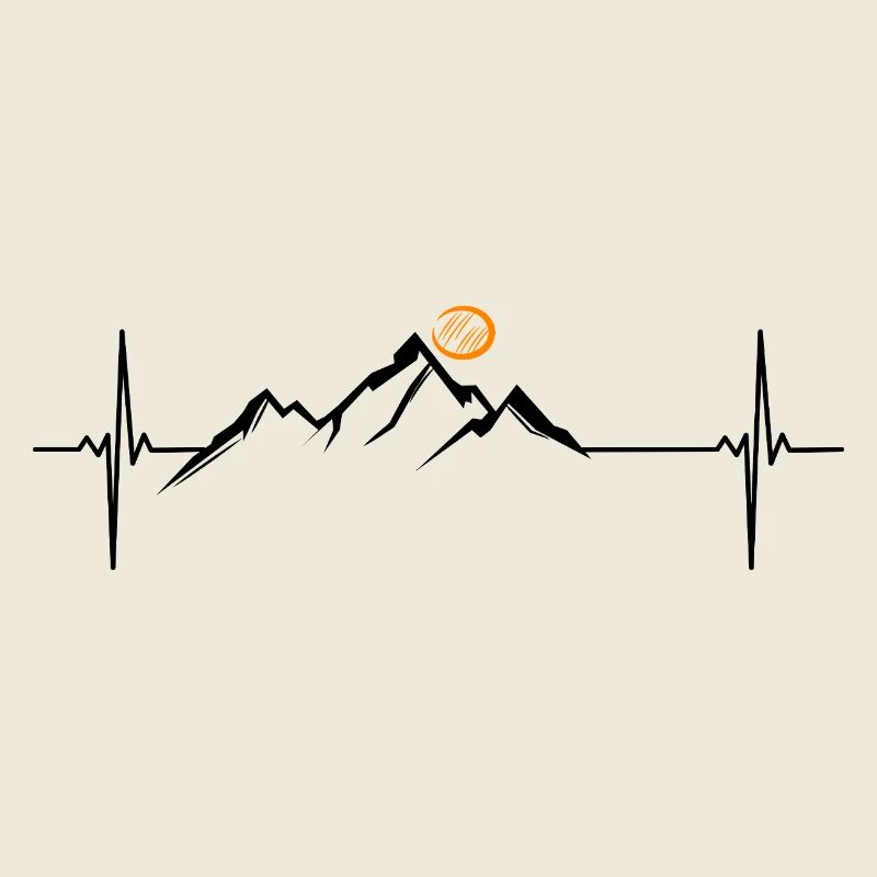 Mountains Mountain Heartbeat Gift Nature Conservation