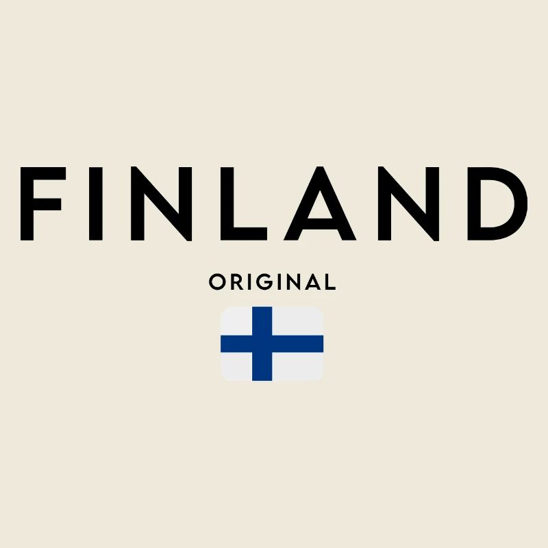 Finnish pride, minimalist sleek design