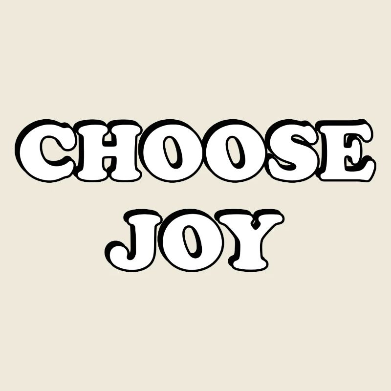 Choose Joy Bold Typography