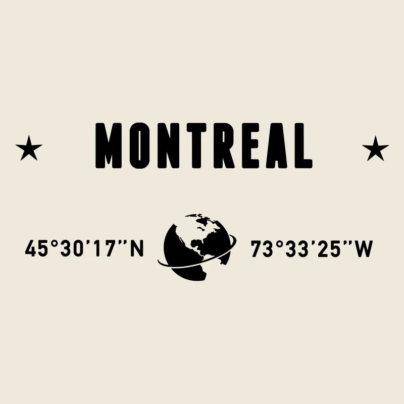 Montreal Quebec Coordinates Planet Earth