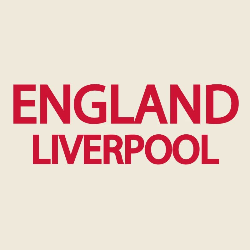 Englisch Liverpool Lyric Design