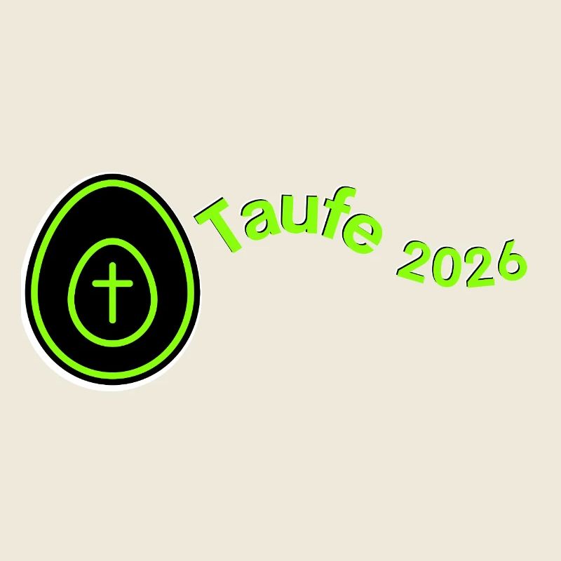 Baptism 2026 Cross in the Egg Hope Faith