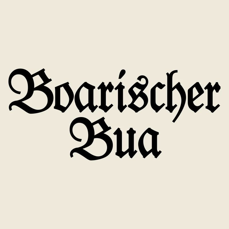 Boarischer Bua - Ein Junge aus Bayern