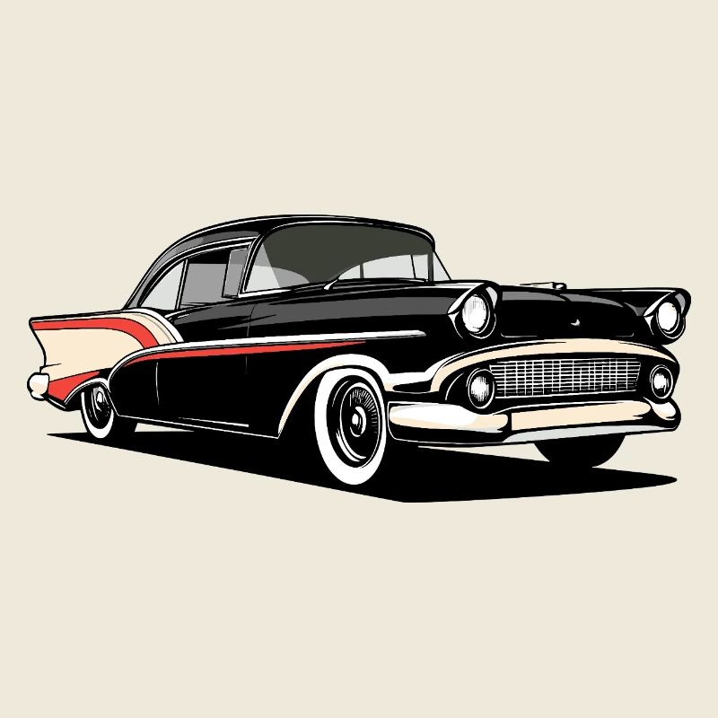 Retro Auto Illustration