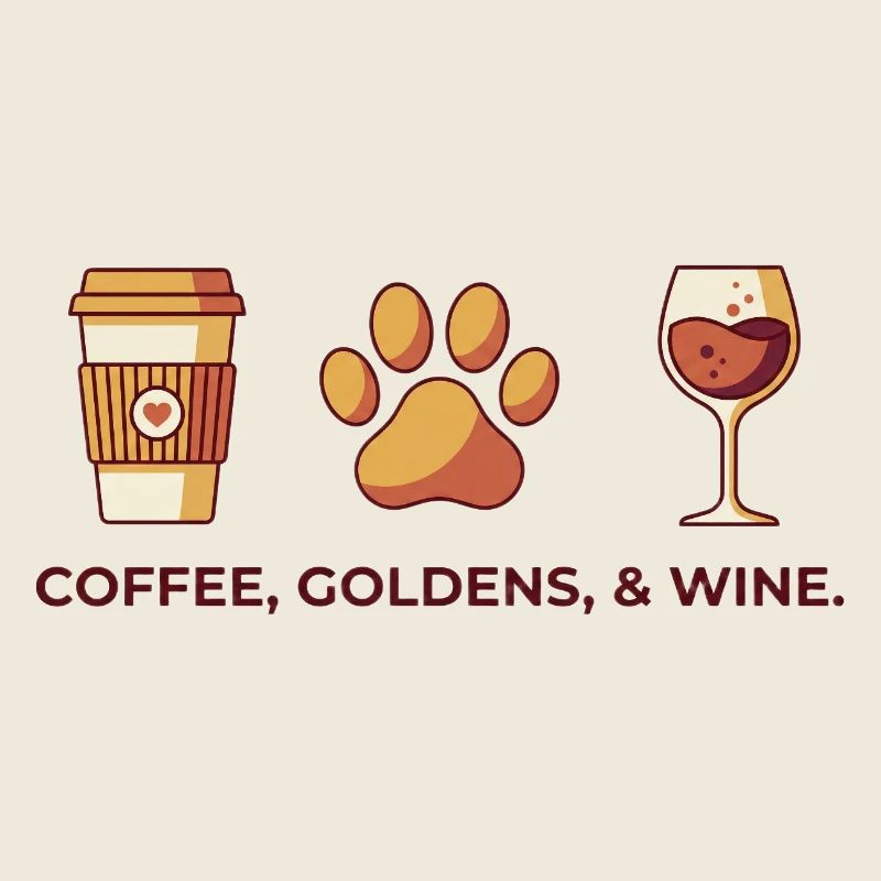 Coffee Goldens And Wine Weekend Essentials