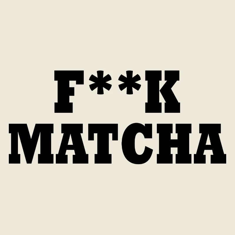 Merde au matcha