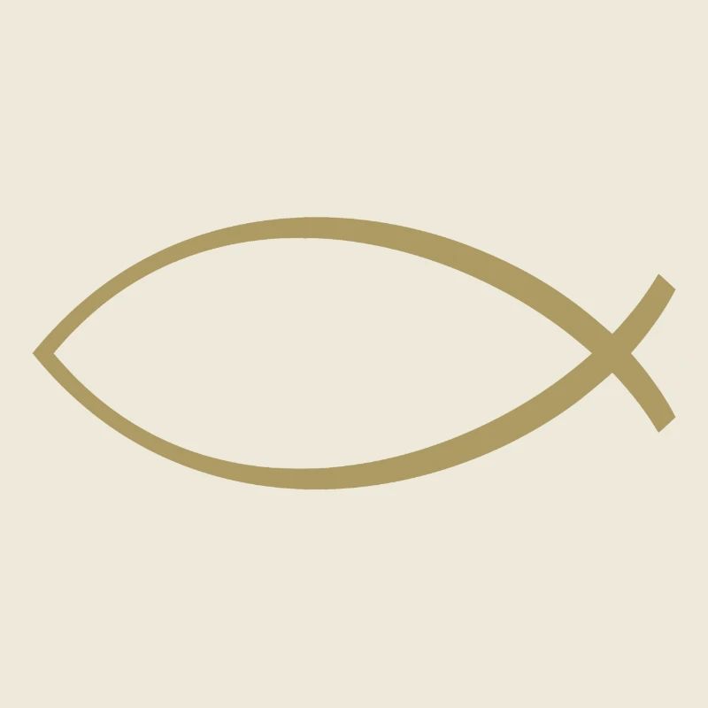 Ichtus fish gold