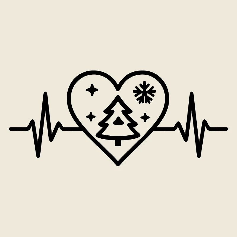 Christmas Tree Heart Christmas Winter