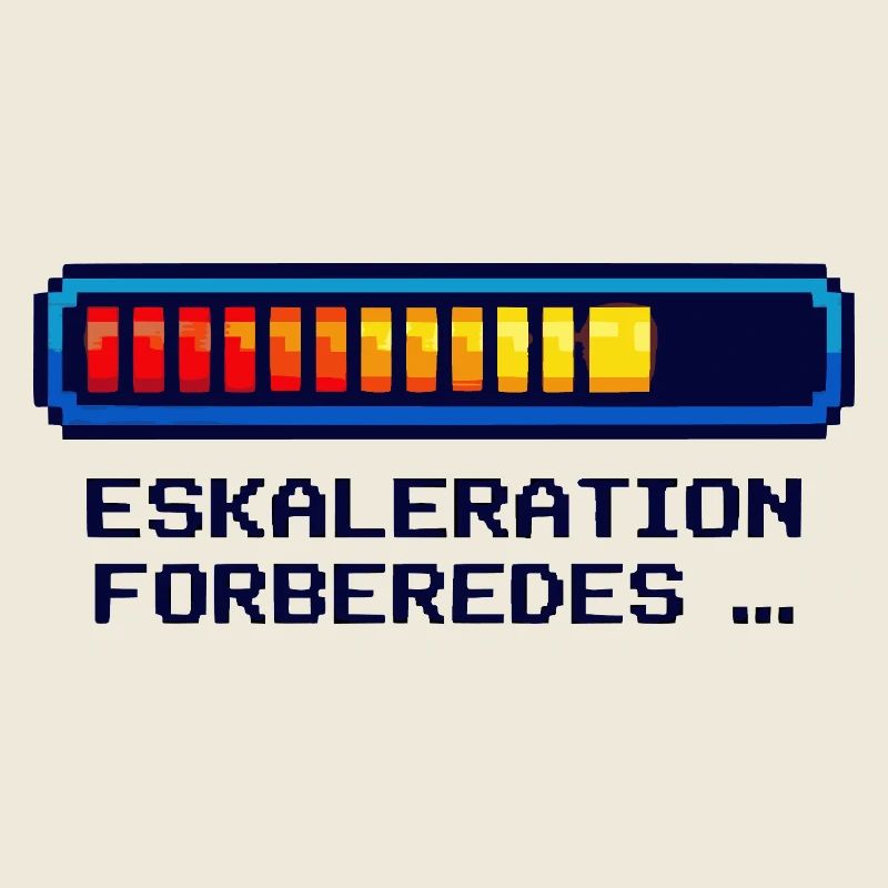 Escalation Shirt for Nerds & Geeks Danish