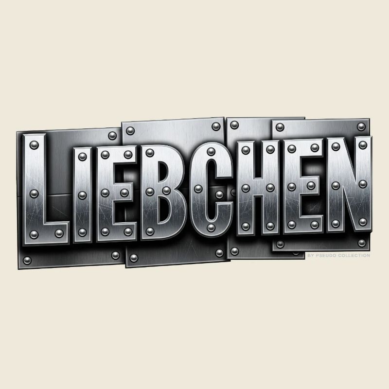Liebchen – Typografie mit Charme - Metall