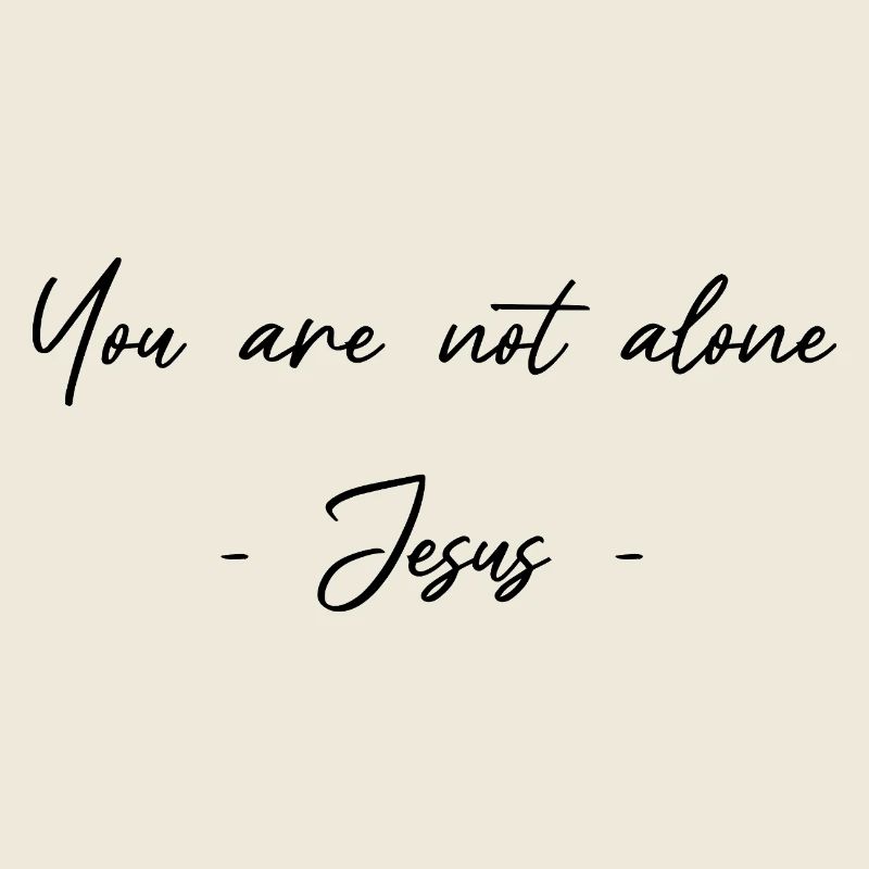 Tu n’es pas seul - Jésus - Croyances