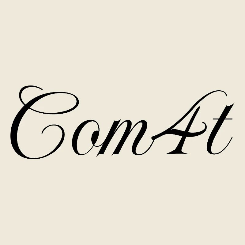 Com4t Merch – Everyday Logo Set, Black.