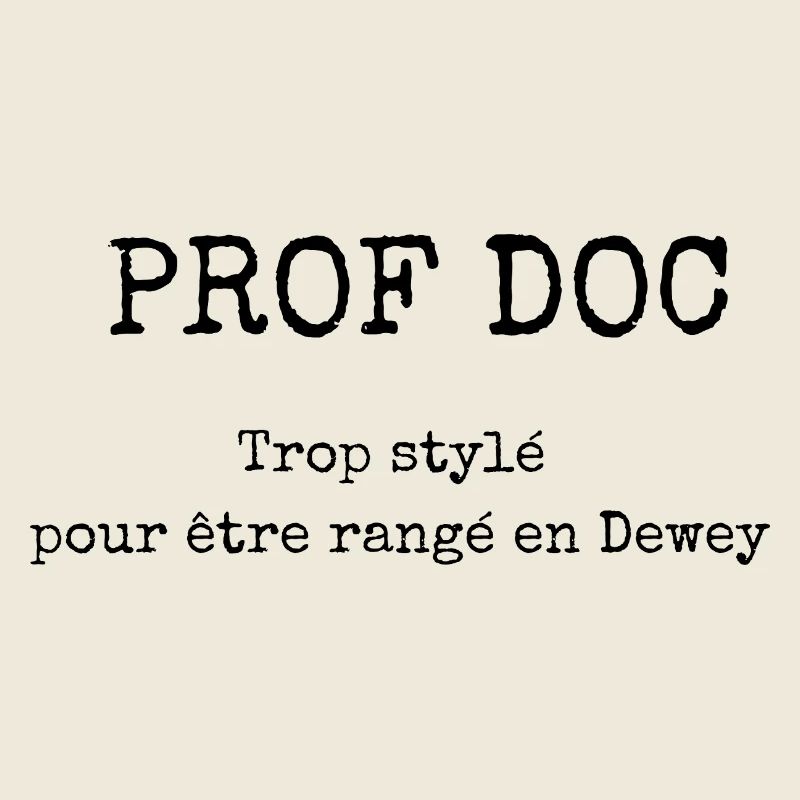 Cadeau prof doc CDI humour