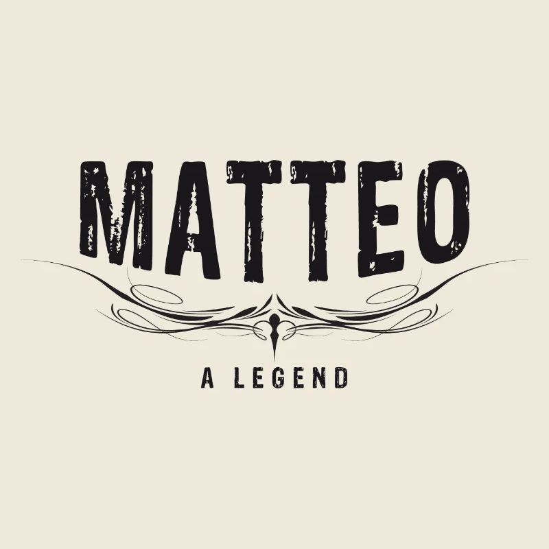 MATTEO A LEGEND verziert