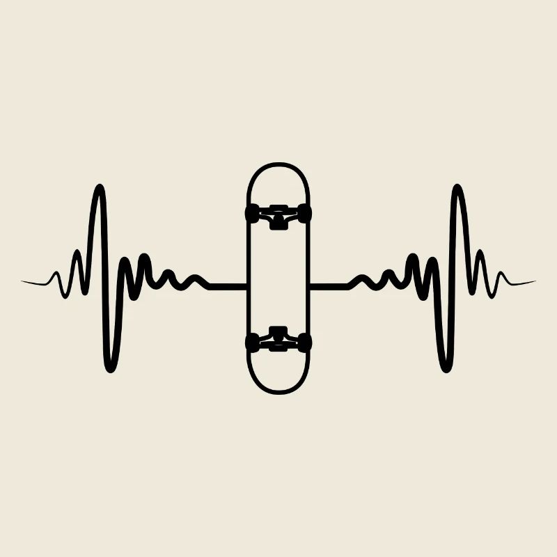Skateboard Pulsschlag