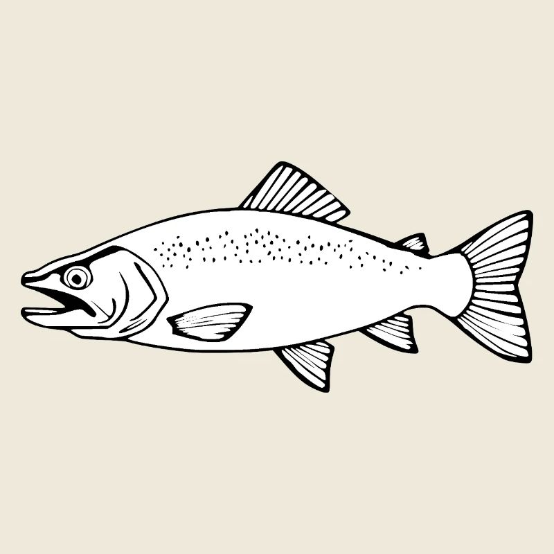 Fisch Forelle Angler T-shirt Geschenk Angler
