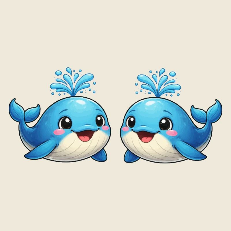 Bébés baleines