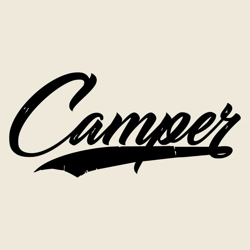 camper camping camp urlaub wildniss berg aufkleber