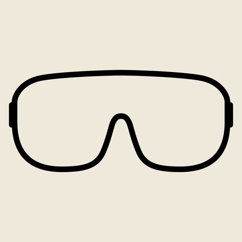Lunettes de ski Icon Outline