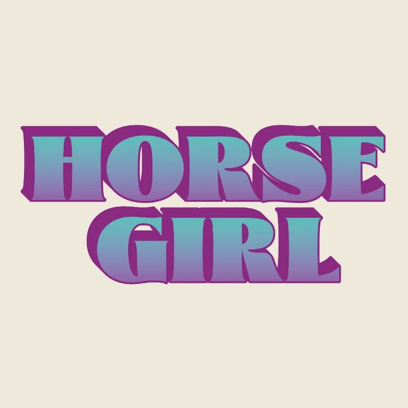Vibrations audacieuses de fille de cheval