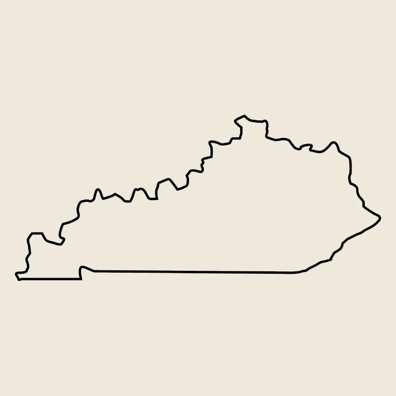 Carte du Kentucky