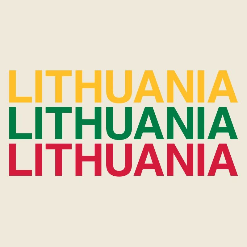LITUANIE Drapeau de la Lituanie