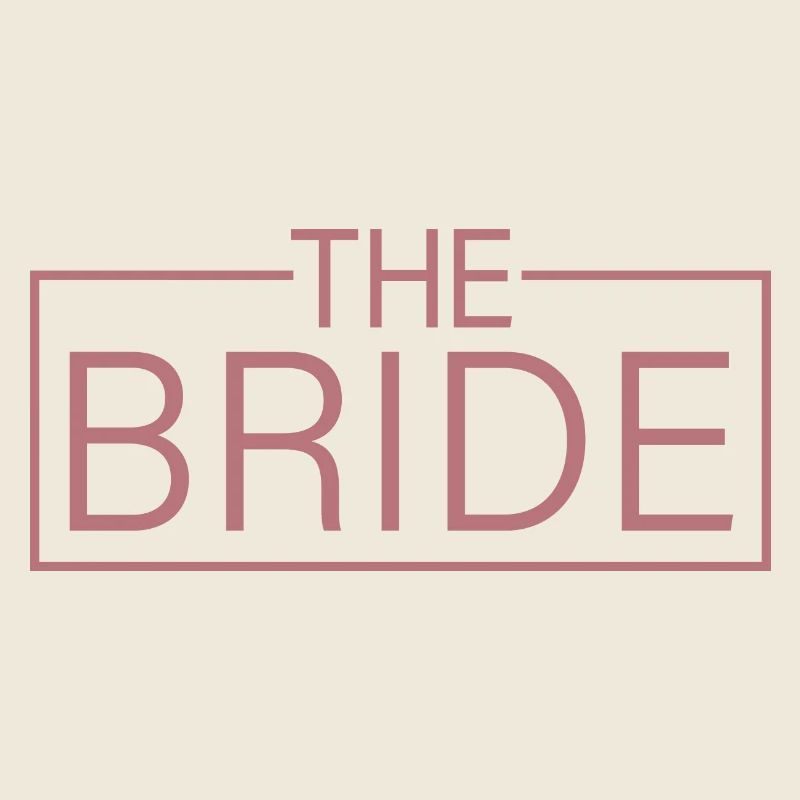 The Bride - Cool Matching Engagement Nappe