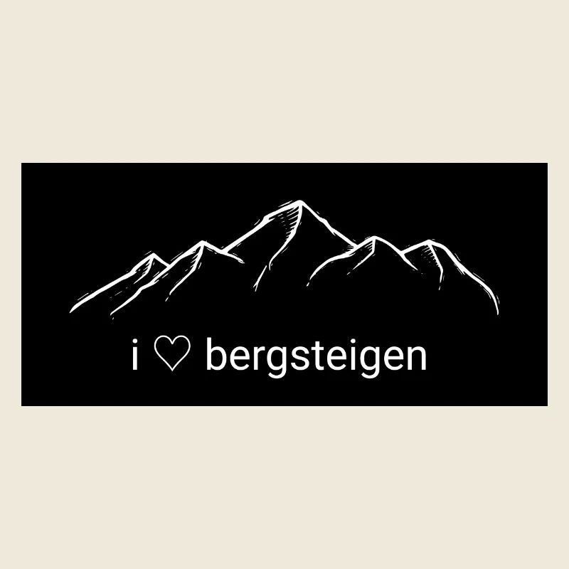 I Love Mountaineering Mountain Design