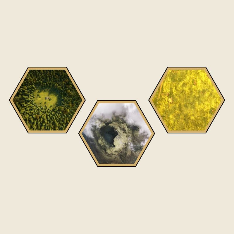 Les colons de Catan Hexagone Design