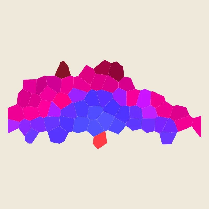Berry Neon Horizon