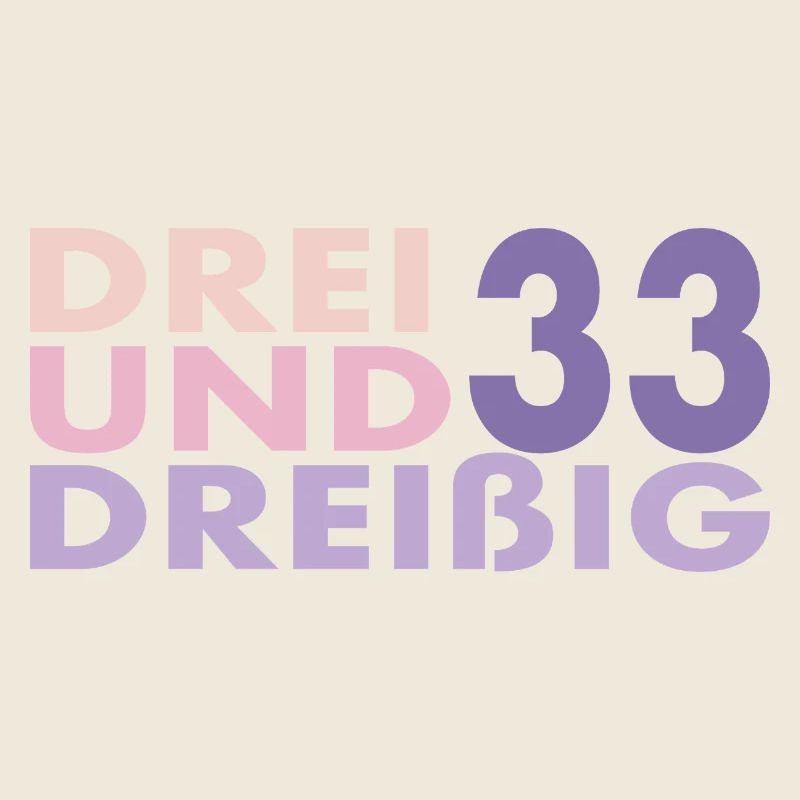 33. Geburtstag Geschenk Mann Frau
