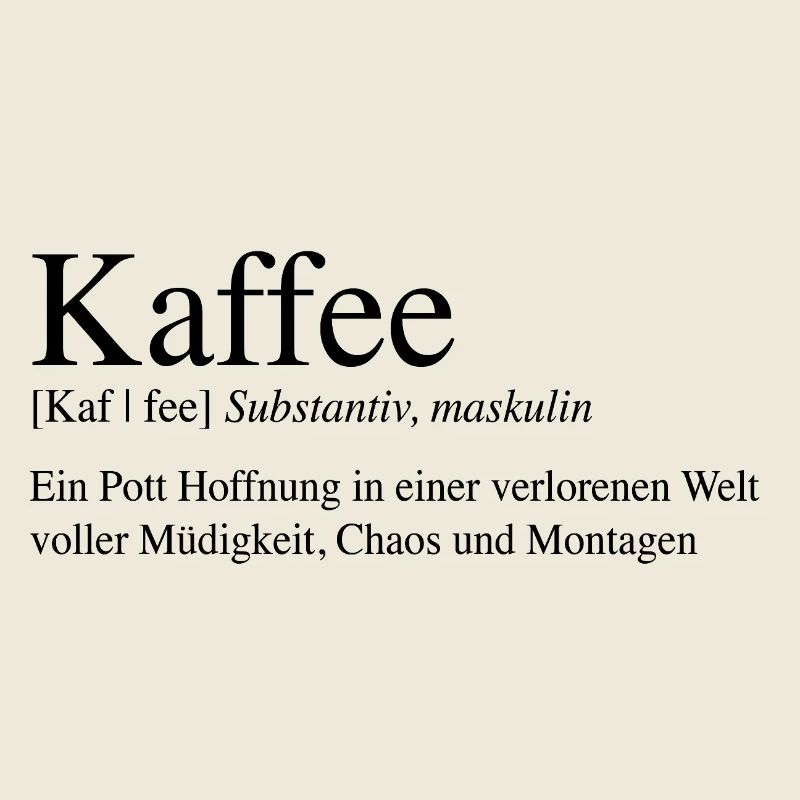 Kaffee - Ein Pott Hoffnung ...