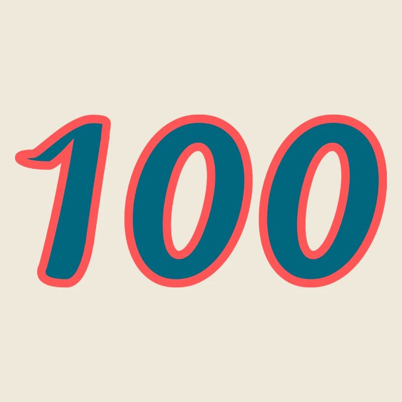 100. 100 JAHRE. 100-JÄHRIGES JUBILÄUM. GEBURTSTAG 100