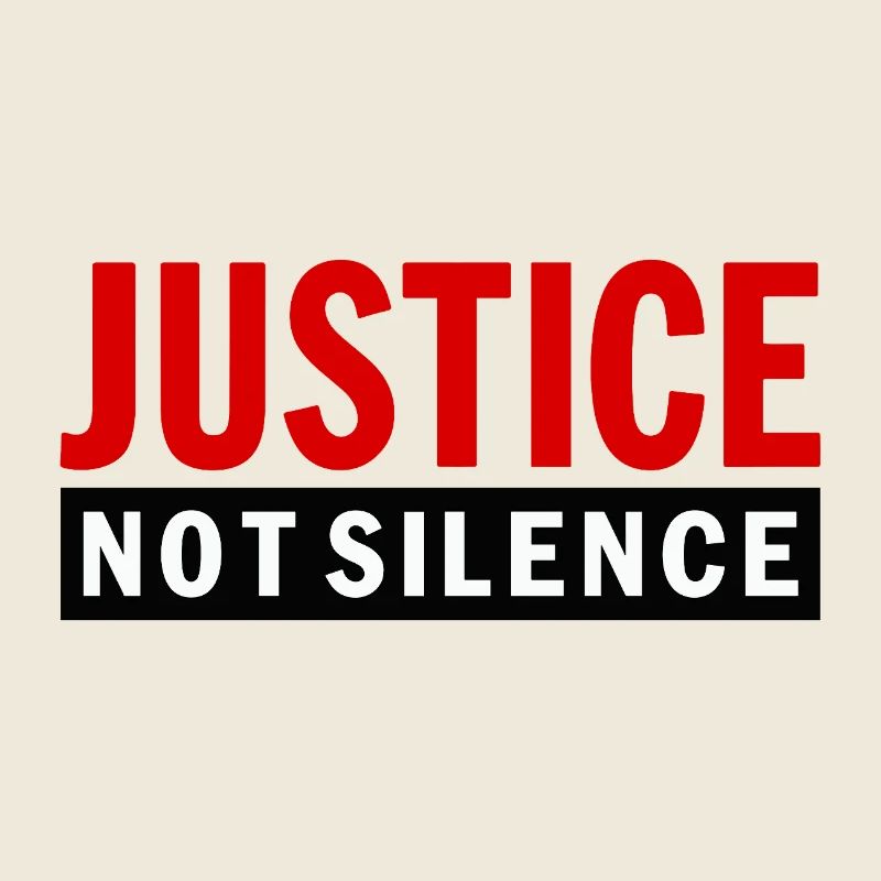 Justice Not Silence Déclaration de Gerechtigkeit
