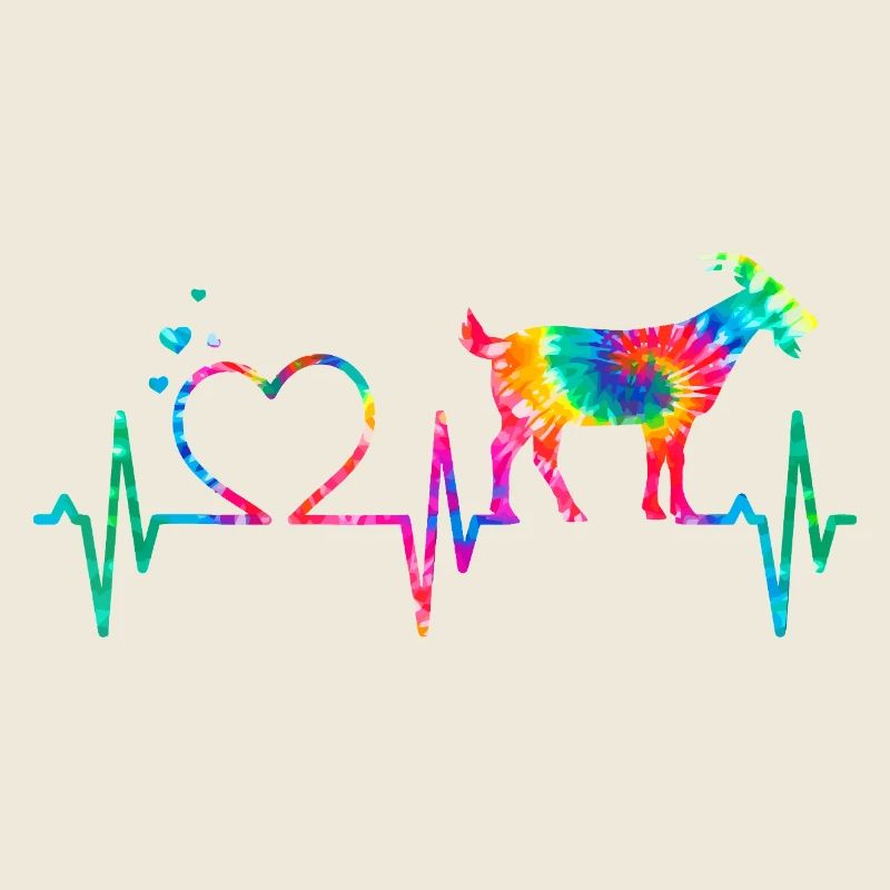 Regenbogenherzziege