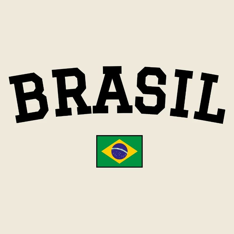 Drapeau du Brésil Noir