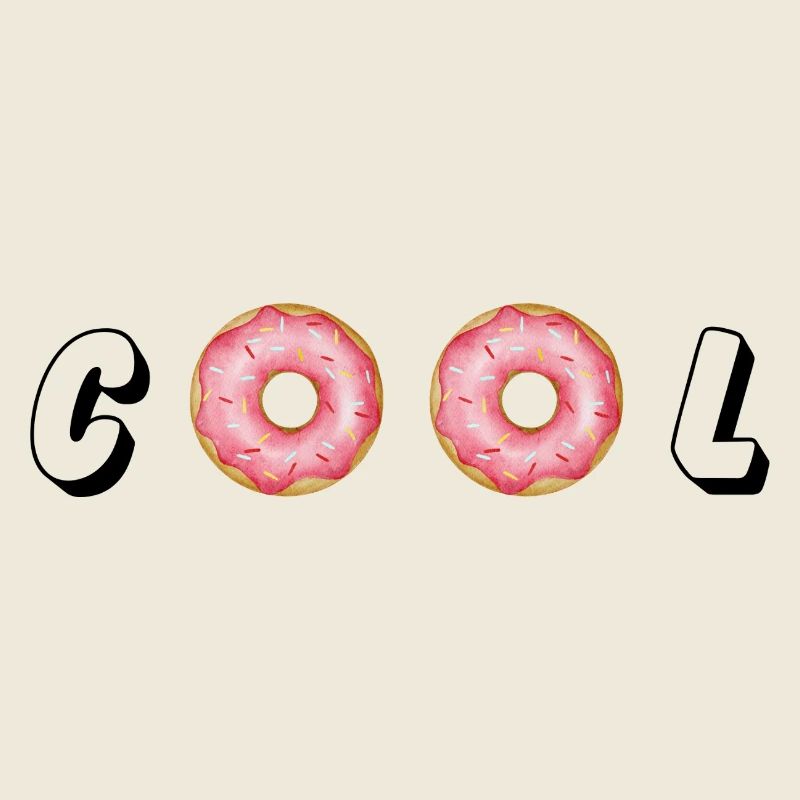 Leckere Donuts mit bunten Streuseln