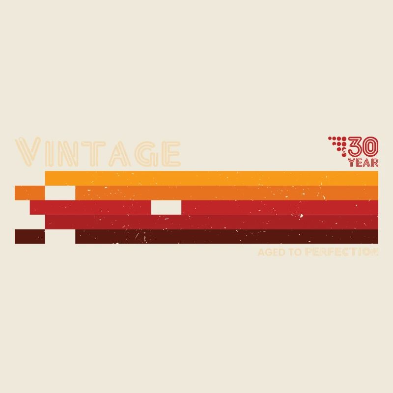 Dégradé de rayures vintage vieilli à la perfection