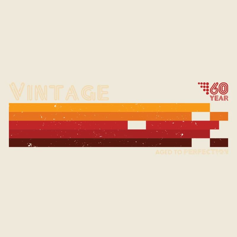 Vintage Sunset Stripes Retro