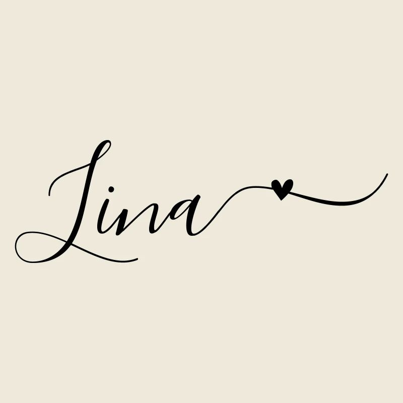 Prénom Lina Décoratif