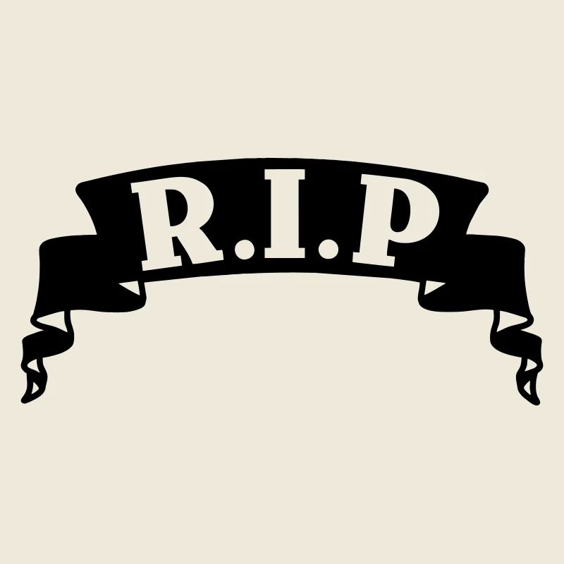 Bannière RIP du ruban