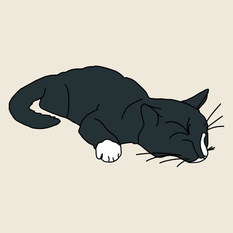 Chat endormi