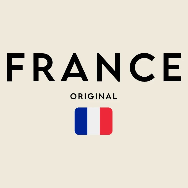 French pride, minimalist sleek design