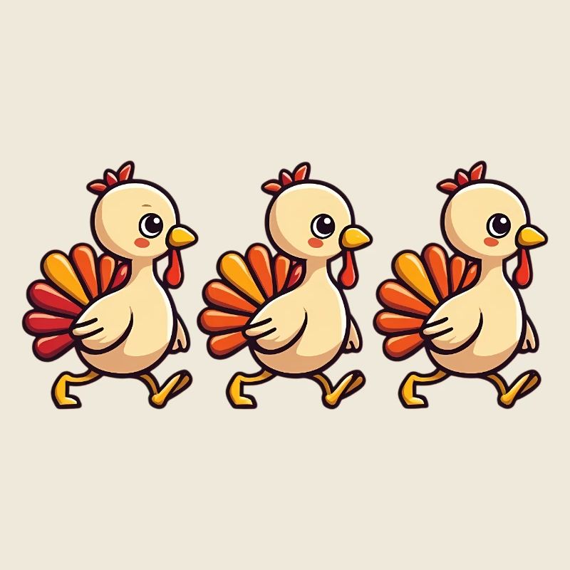 Bébé dinde de Thanksgiving
