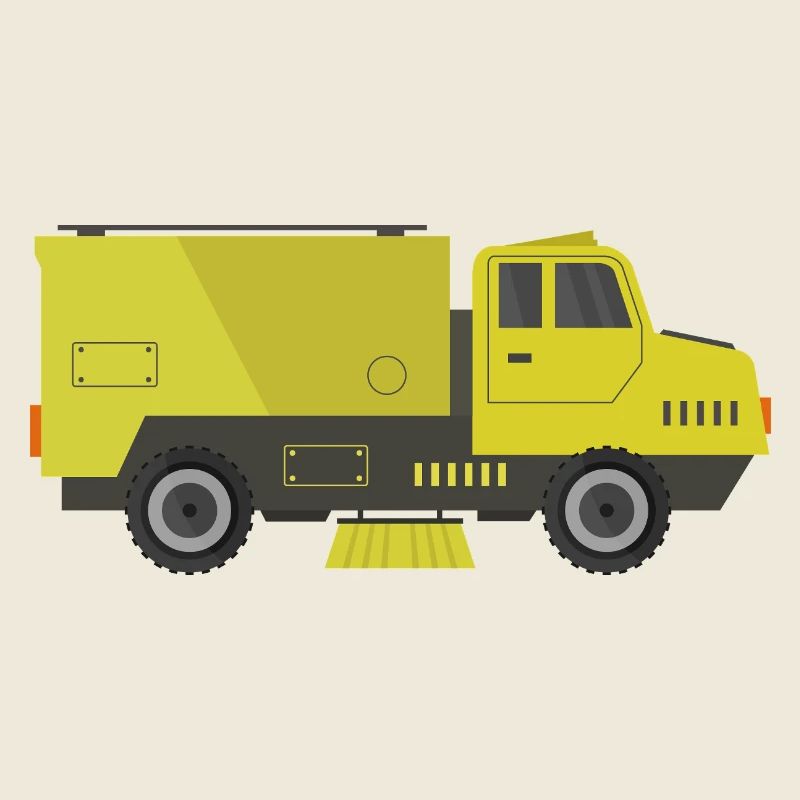 Street sweeper truck