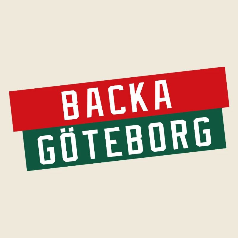 Backa Göteborg Diagonaltext