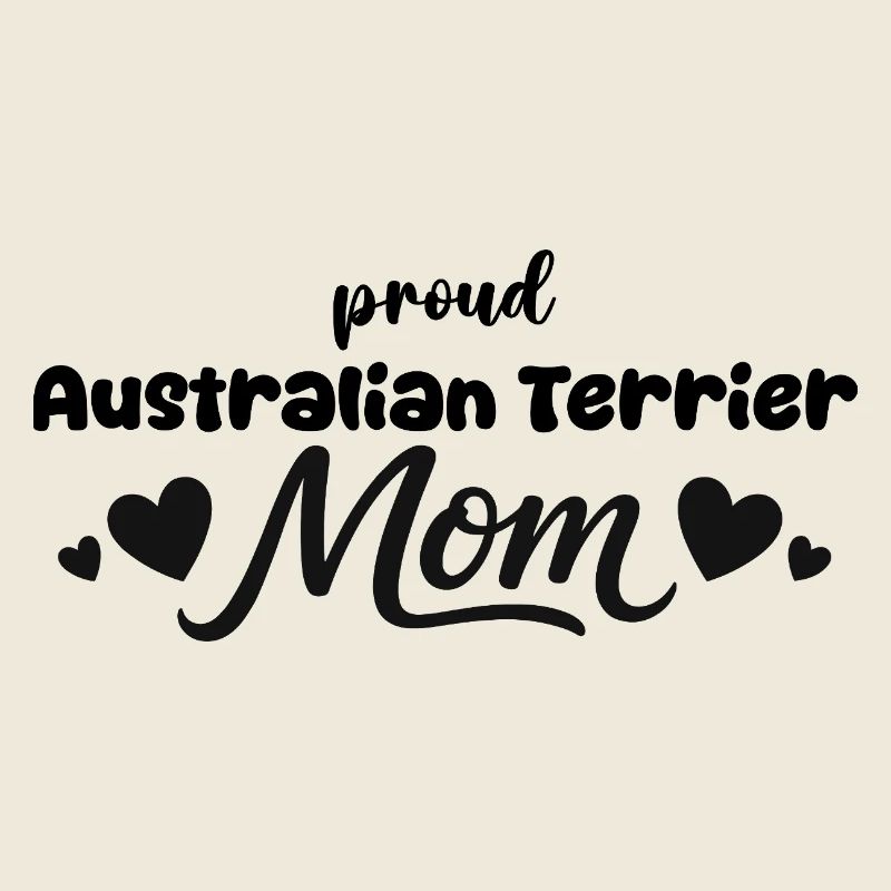 Fière mère Aussie Terrier, Australienne