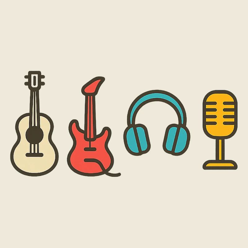 Musik Noten Rhythmus Beat Design Geschenk