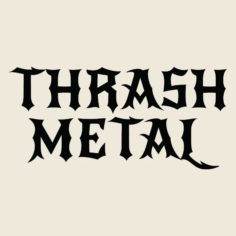 Thrash Metal Logo Tee